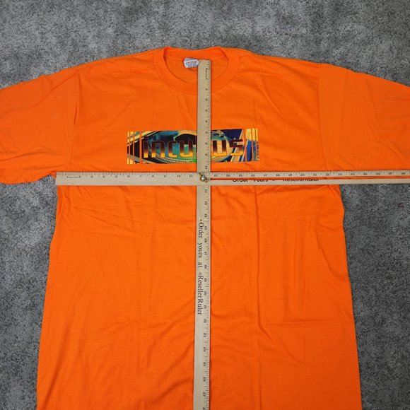 Vintage Incubus Shirt Mens XL Extra Large Orange Y2k Rock Band Concert Tee - Picture 6 of 8